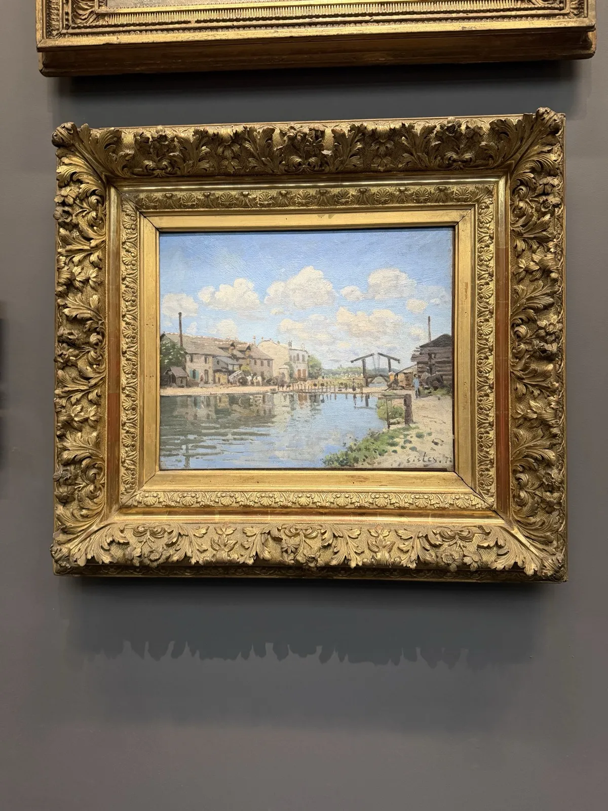 Sisley, framed